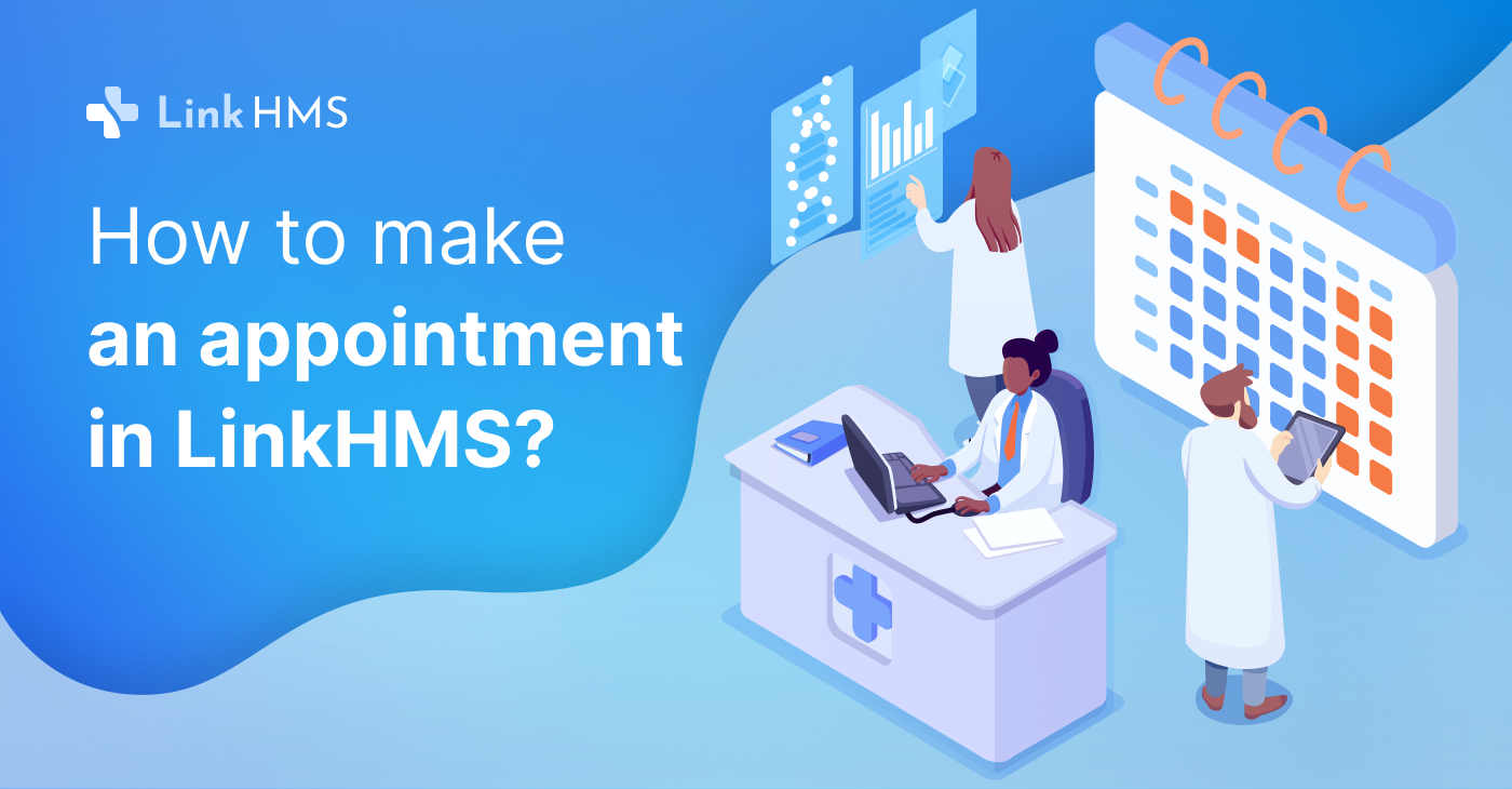 how to make an appointment in linkhms - blog cover