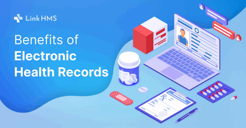Benefits of electronic health records - blog cover