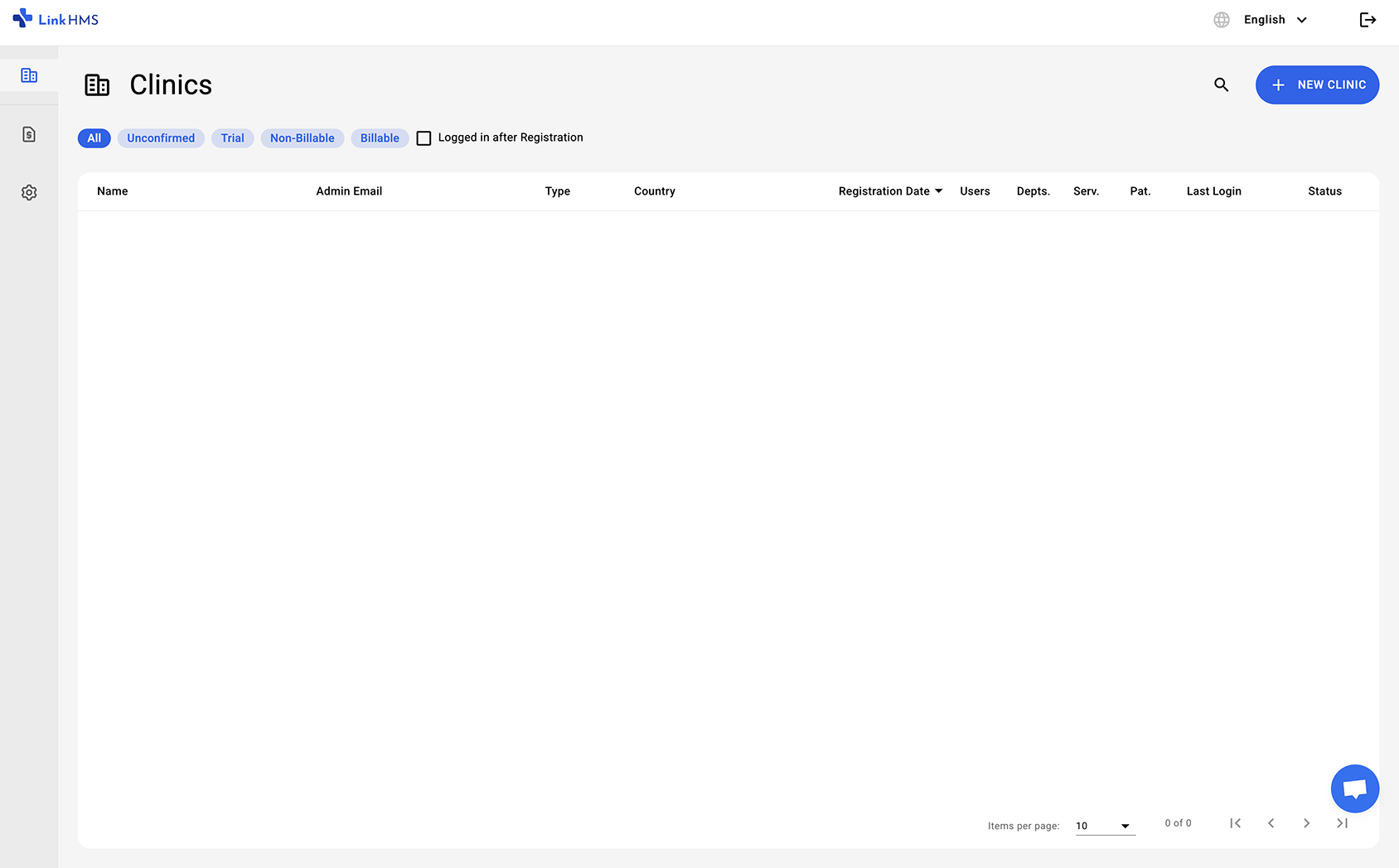 LinkHMS reseller portal functionality