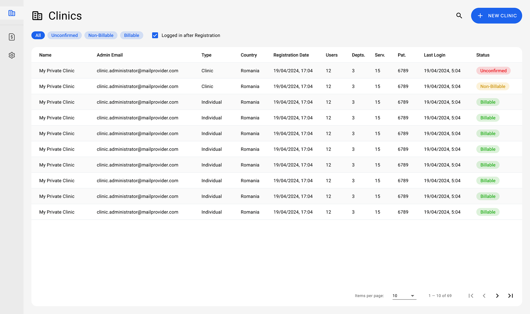 LinkHMS reseller portal